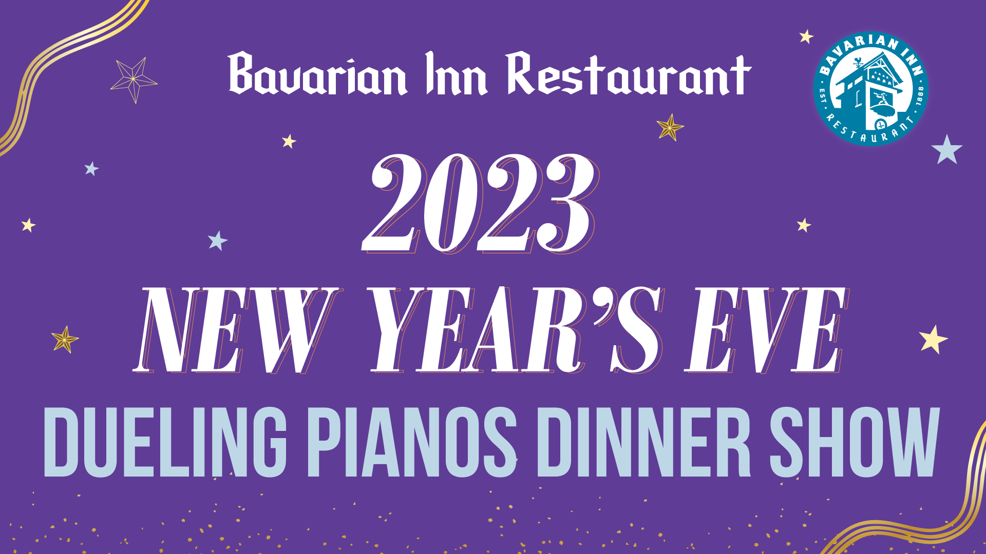 New Year's Eve Dueling Pianos Dinner Show at the Bavarian Inn